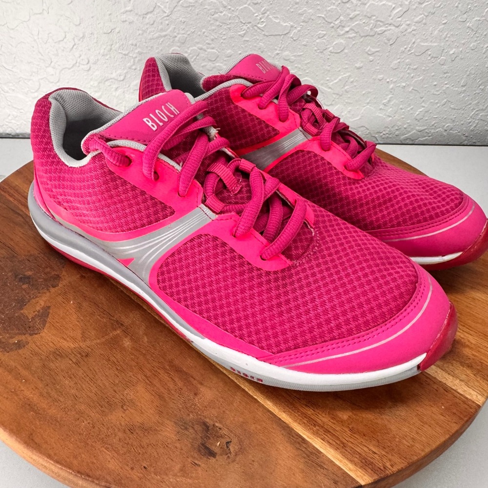 Bloch Alcyone Womens 8 Pink Mesh Dance Fitness Training Sneakers S0925L‎
